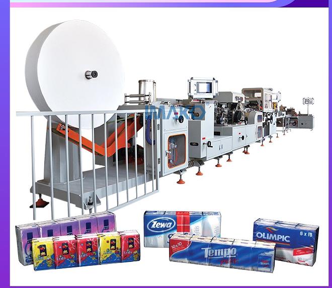 Utilization of paper tissue manufacturing machine